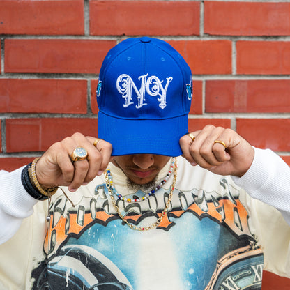 Custom Hat Blue NY