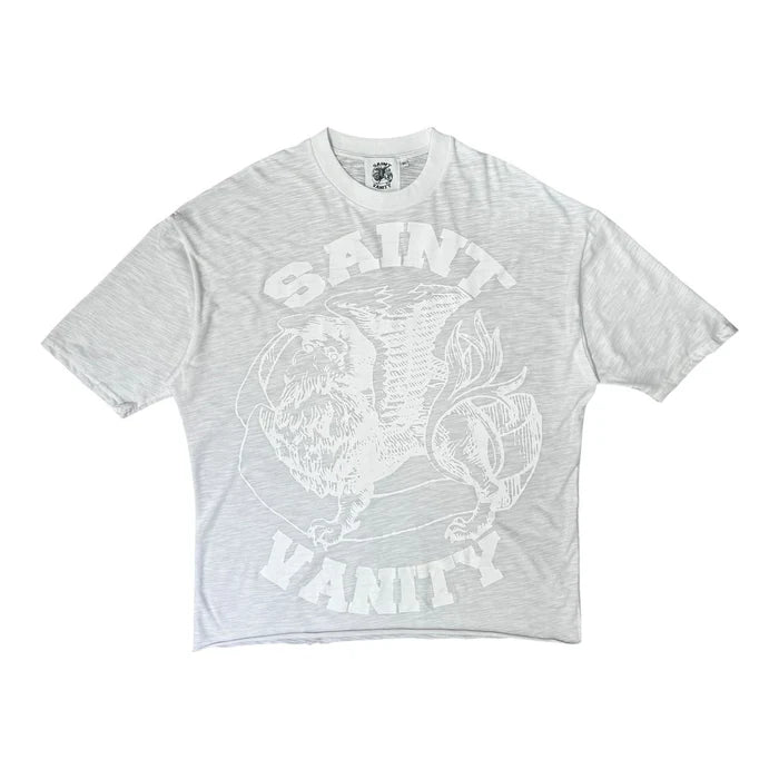 Saint Vanity Monochrome Griffin Tee White