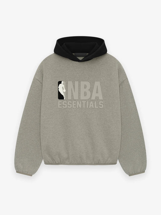 Fear of God Essentials NBA Hoodie Grey