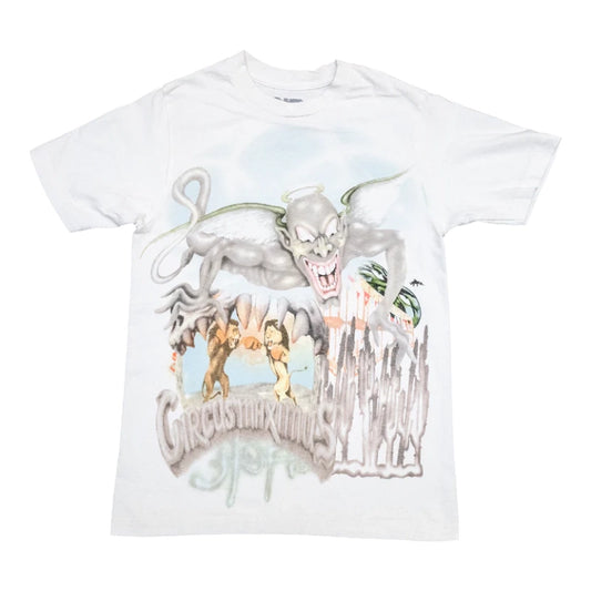 Travis Scott Utopia Circus Maximus 2023 Tour III Tee White