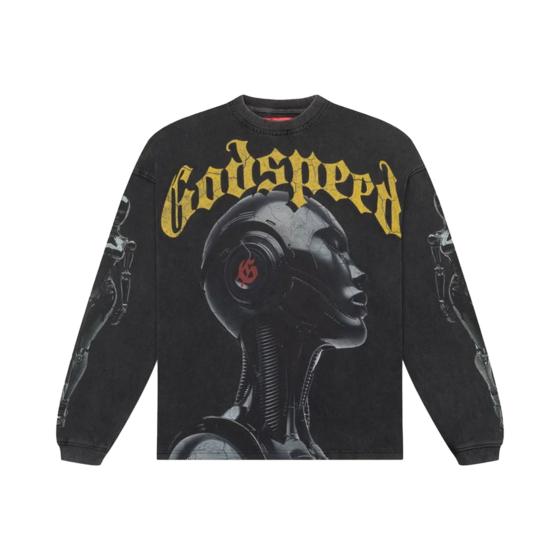 Godspeed Alexa L/S Tee Grey Wash