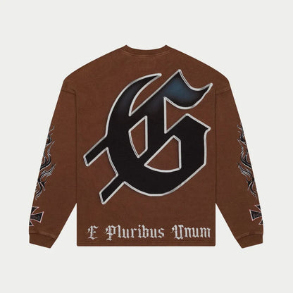 Godspeed Rocker L/S Tee Brown Wash