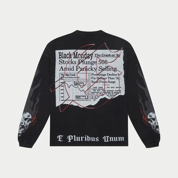 Godspeed Black Monday L/S Tee Black Wash