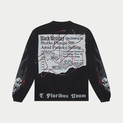 Godspeed Black Monday L/S Tee Black Wash
