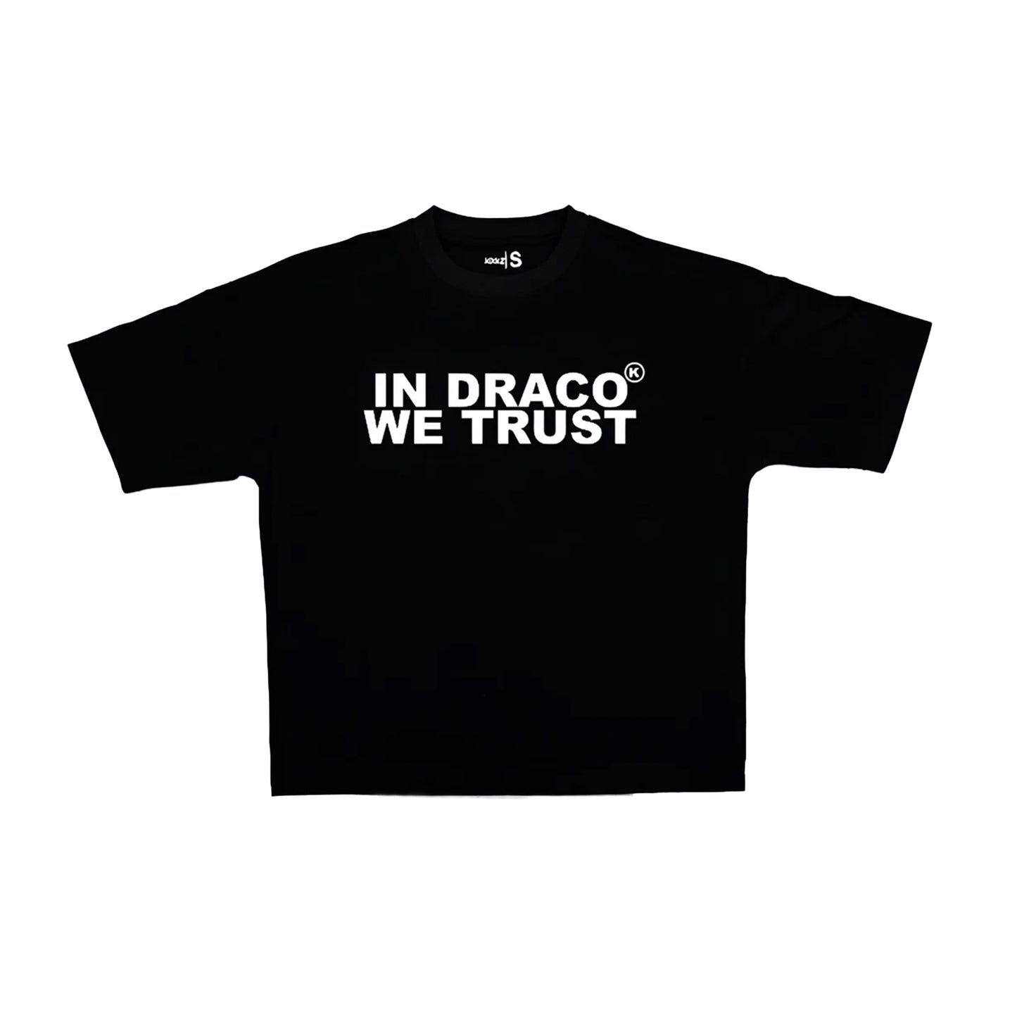 IN DRACO WE TRUST Tee Black/White