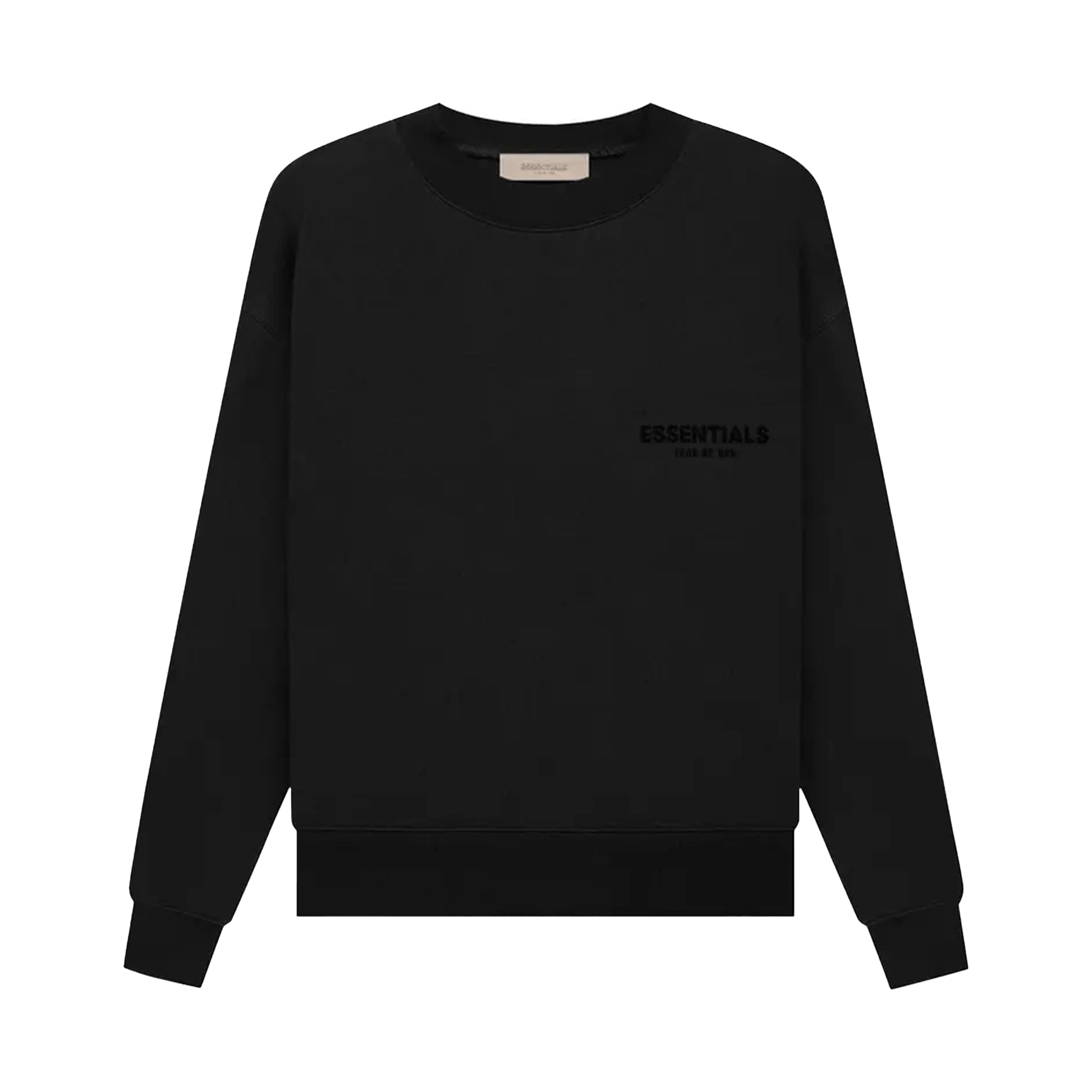 Fear of God Essentials Stretch Limo Crewneck Black