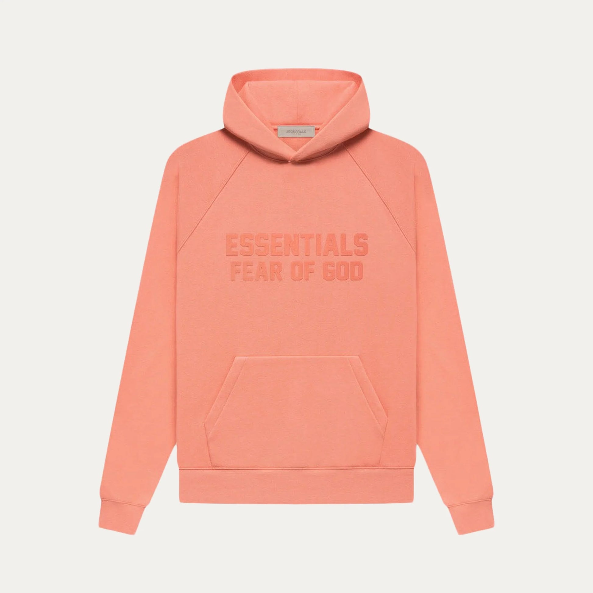 Fear of God Essentials Hoodie Coral