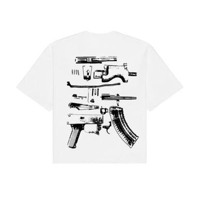 IN DRACO WE TRUST Tee White/Black
