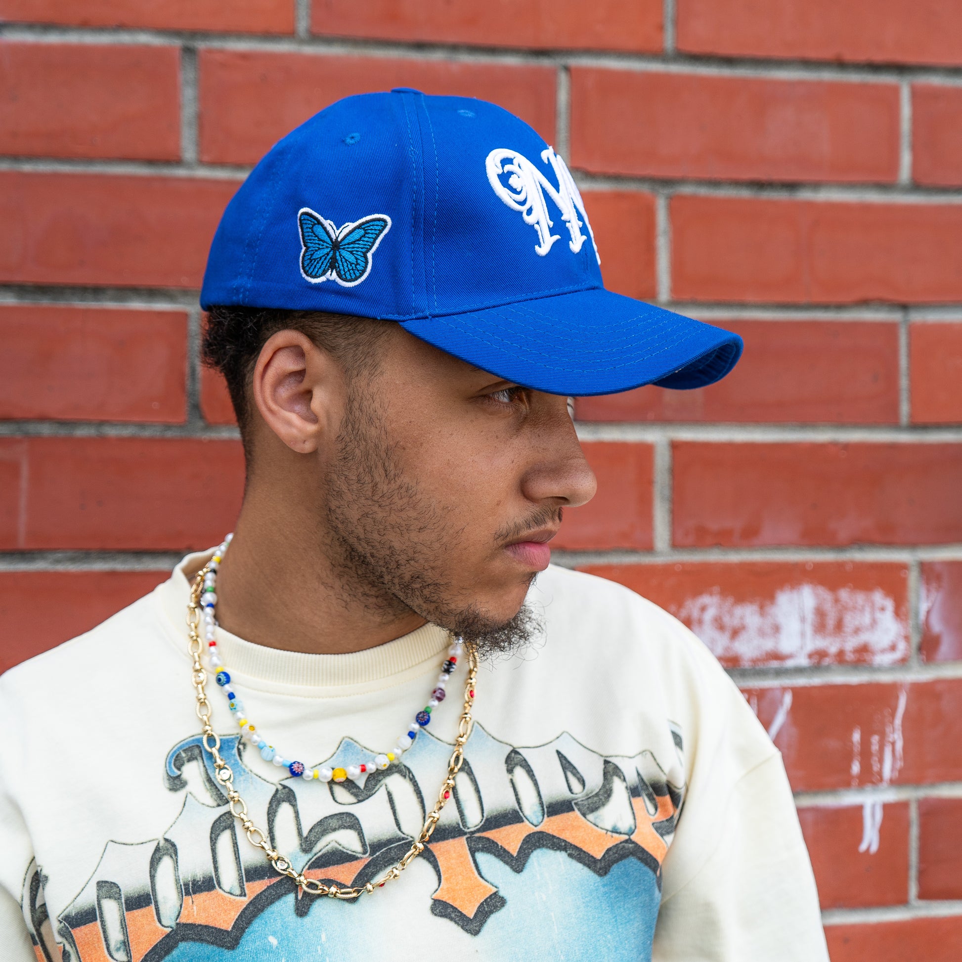 Custom Hat Blue NY