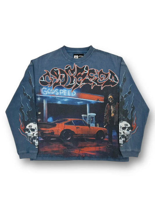 Godspeed Pitstop L/S Blue