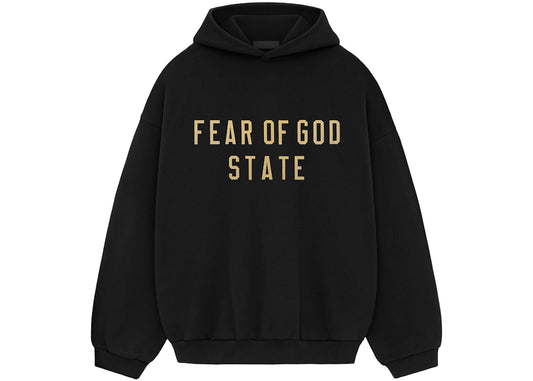 Fear of God Essentials State Hoodie Black