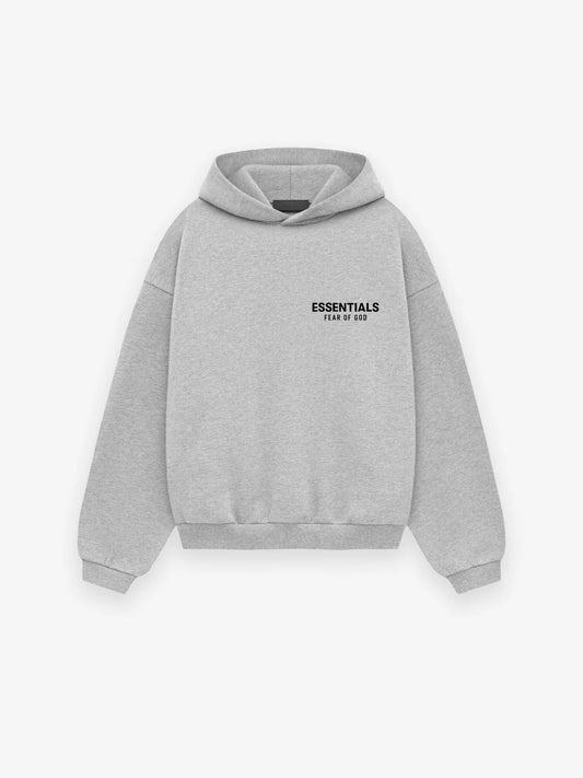 Fear of God Essentials Hoodie Light Heather Grey