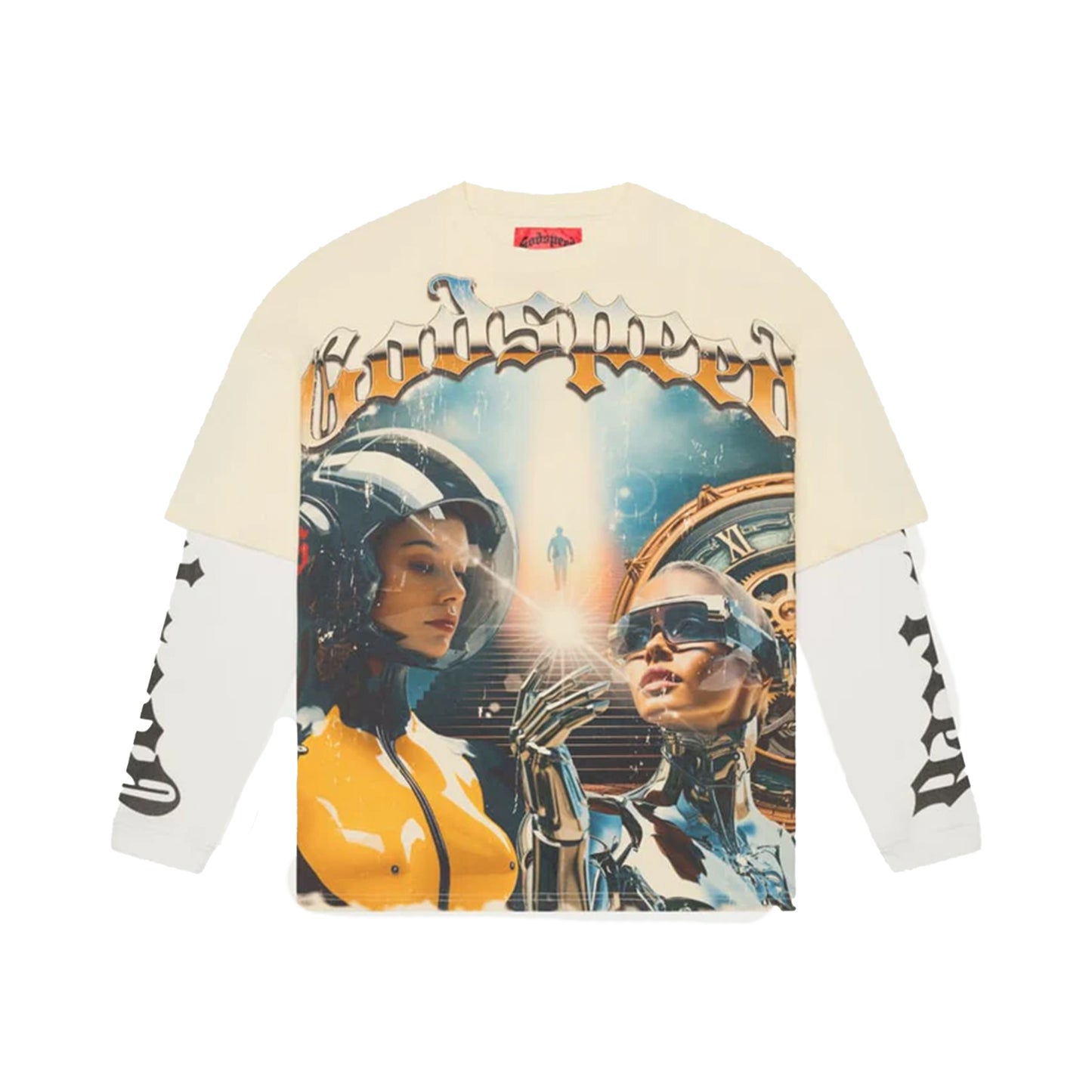 Godspeed Chosen One Layered L/S Bone