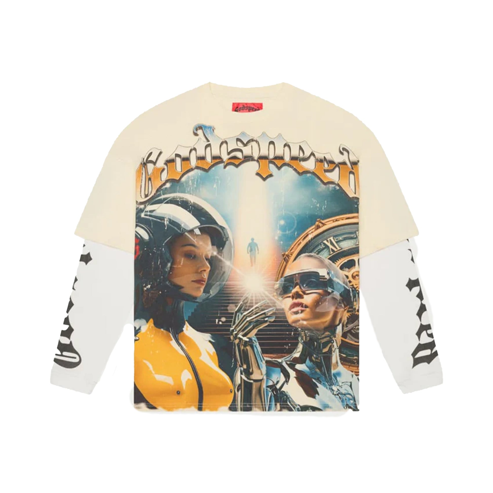Godspeed Chosen One Layered L/S Bone