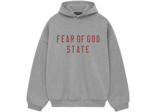 Fear of God Essentials State Hoodie Dark Heather